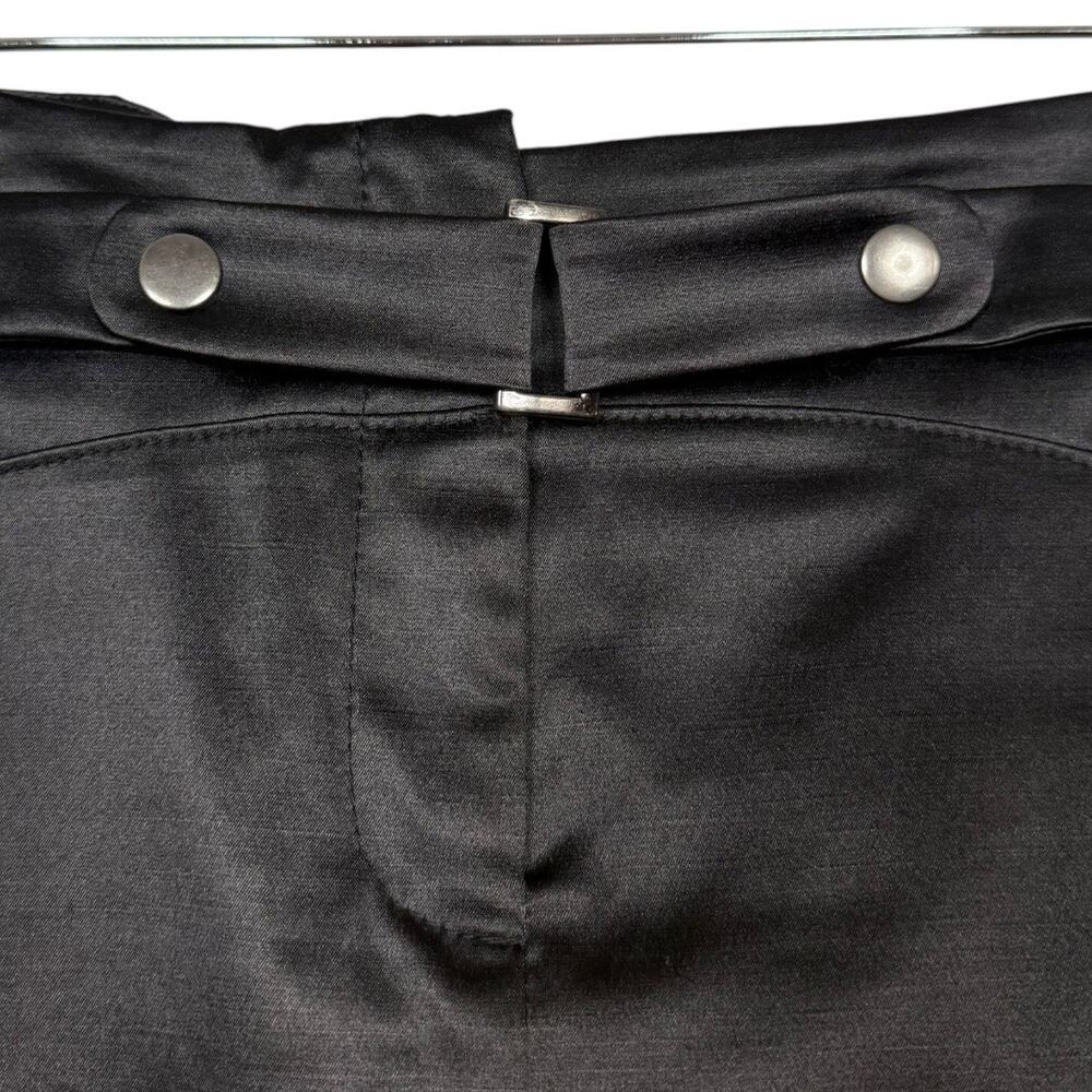 bebe black stretchy shiny pencil skirt Size 4 - Picture 2 of 9
